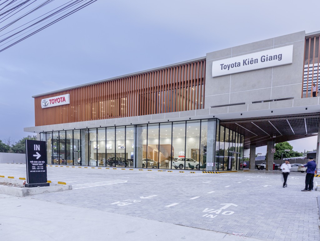 Kiên Giang: Đại lí Toyota Kiên Giang